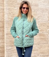 Куртка з в'язаними рукавами LIS-1001A1050