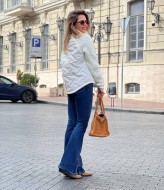 Куртка з в'язаними рукавами LIS-1001A1050