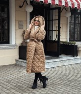 Пальто з капюшоном LIS-1004A1200