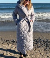 Пальто з капюшоном LIS-1004A1200