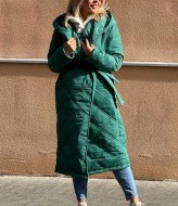 Женские пальто с капюшоном LIS-1004A750