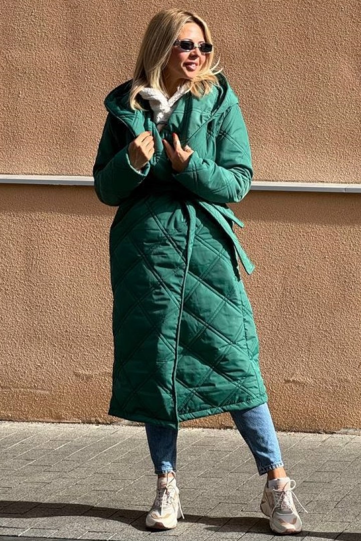 Пальто з капюшоном LIS-1004A1200