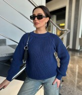 Женский однотонный свитер IND-5018A520