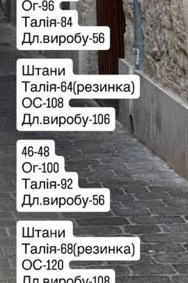 Шелковый брючный костюм  EST-8035A850