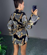 Костюм с эксклюзивным принтом  IPO-746A399
