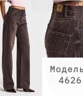 Блестящие джинсы AMU-4622.4626A1450