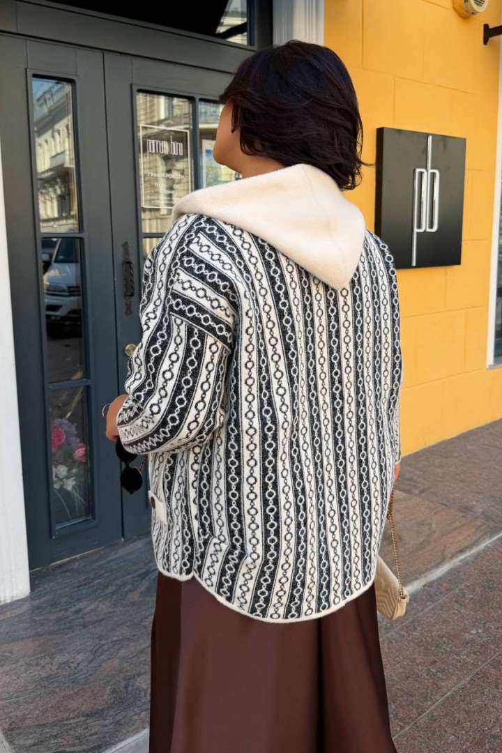 Кардиган с капюшоном MAX-1001A1300