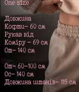 Велюровый костюм на меху UNO-123A1400