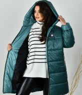 Зимняя куртка пальто женская  KYB-8328A34