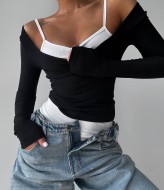 Двойной лонгслив SP-601A380