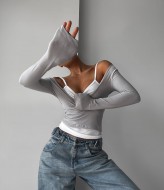 Двойной лонгслив SP-601A380