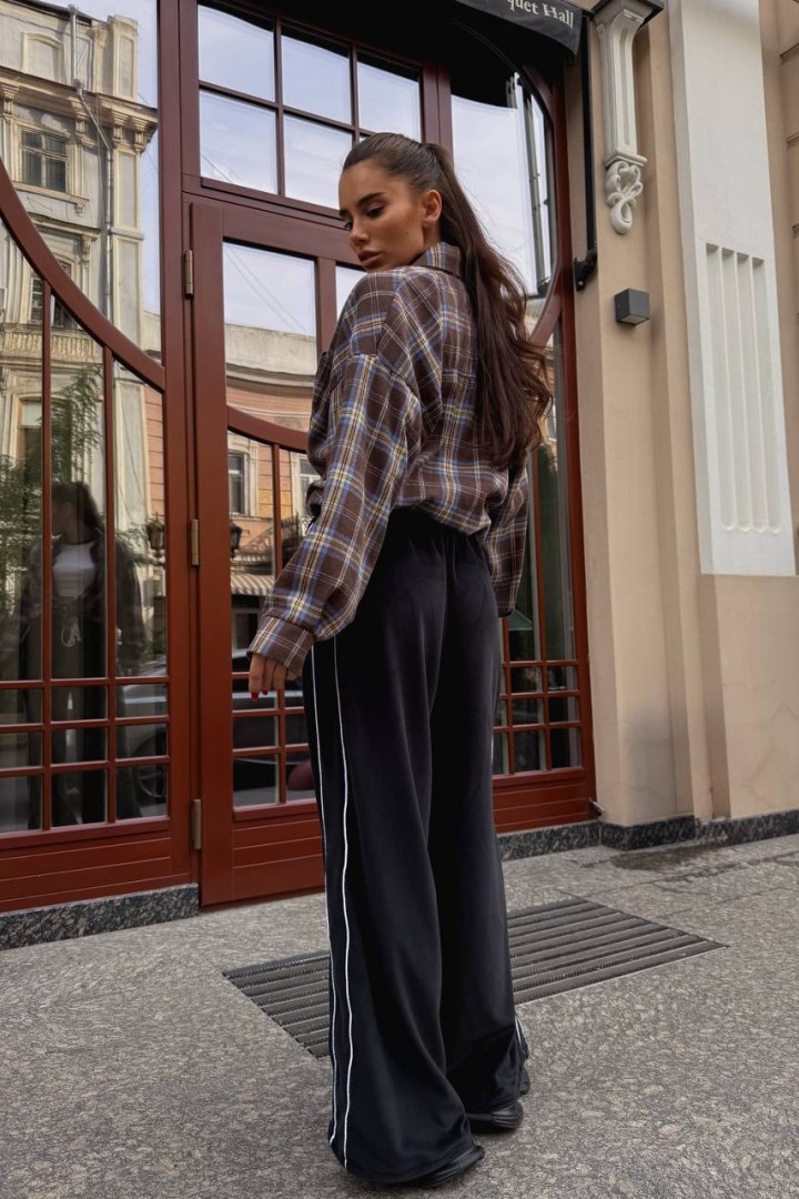 Велюровые брюки AVB-124A390