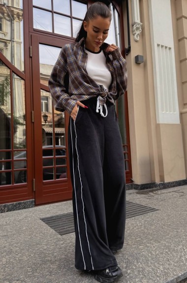 Велюровые брюки AVB-124A390