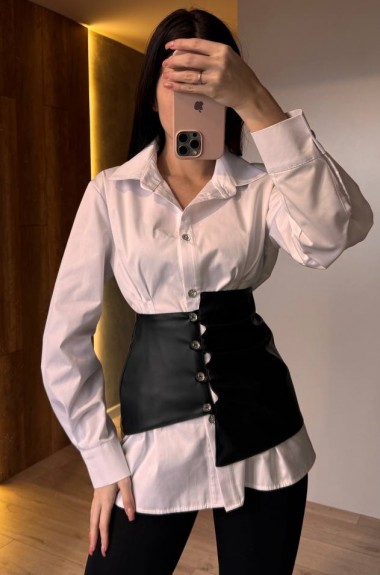 Сорочка з баскою AXY-080A550