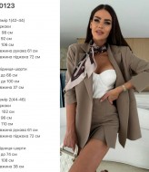 Юбка и пиджак костюм HB-0123A580