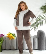 Велюровый прогулочный костюм SD-097A800