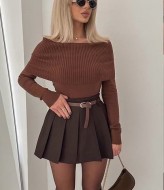 Спідниця-шорти у складку DAD-225A350