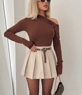 Спідниця-шорти у складку DAD-225A350