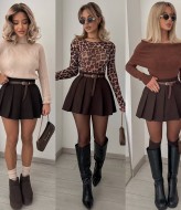 Спідниця-шорти у складку DAD-225A350