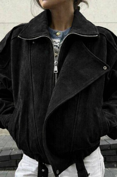 Стильна замшева куртка INNA-328A1650