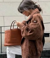 Стильная замшевая куртка INNA-328A1650