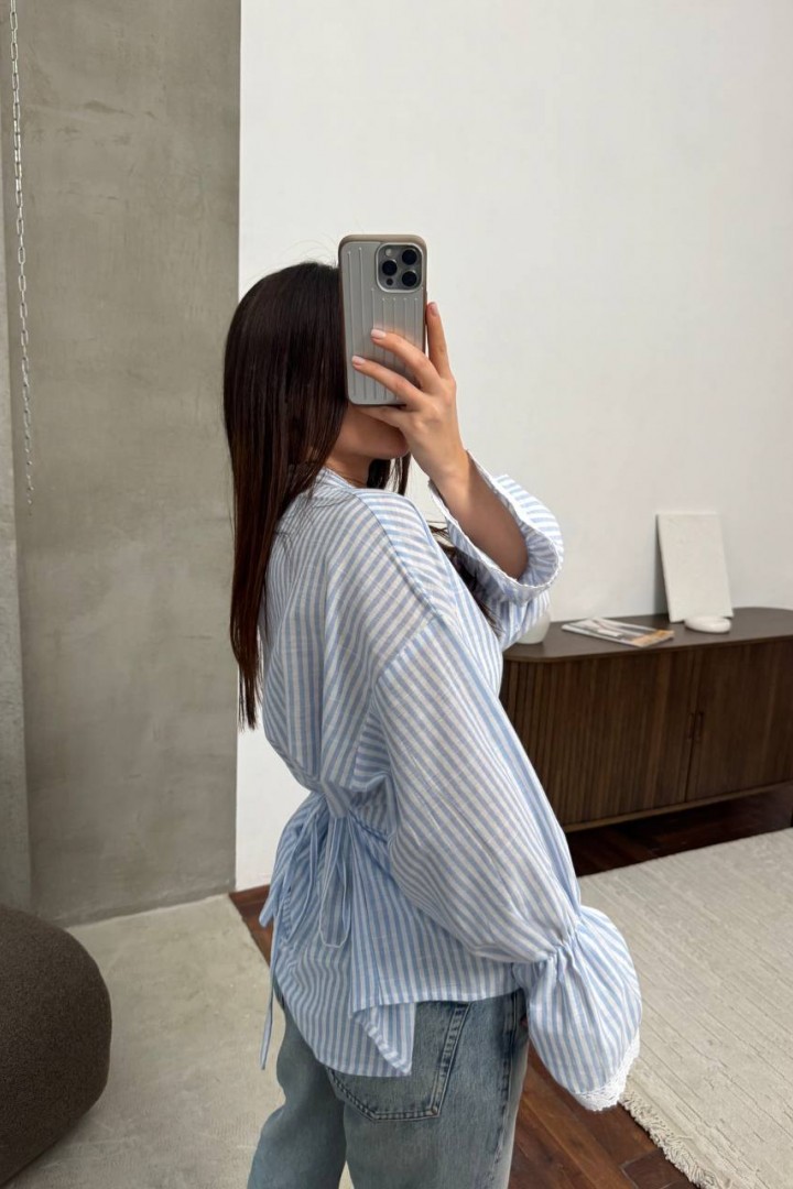 Рубашка с кружевом ANM-426A580