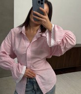 Рубашка с кружевом ANM-426A580