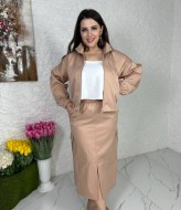 Женский костюм двойка с юбкой  VK-030A500