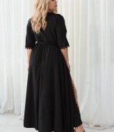 Платье в бельевом стиле с кружевом BEL-7546A22