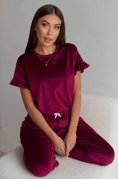 Велюровая пижамка ULB-760A450