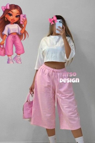 Шорты оверсайз TYN-718A320