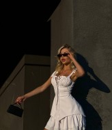 Сукня з баскою MPK-294A730