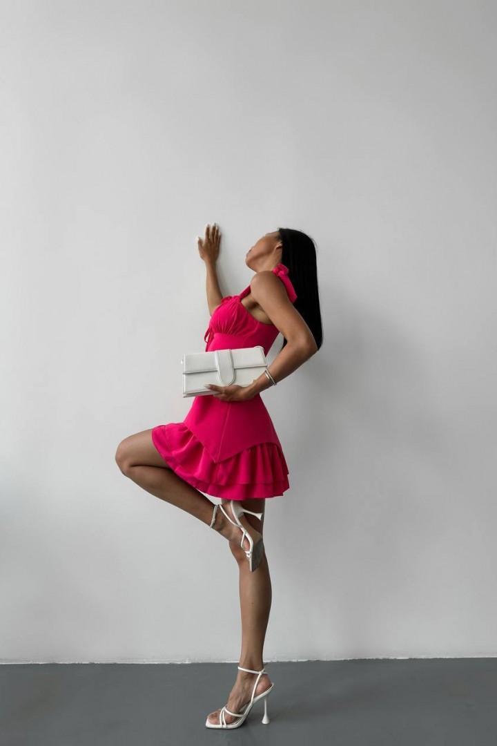 Сукня з баскою MPK-294A730