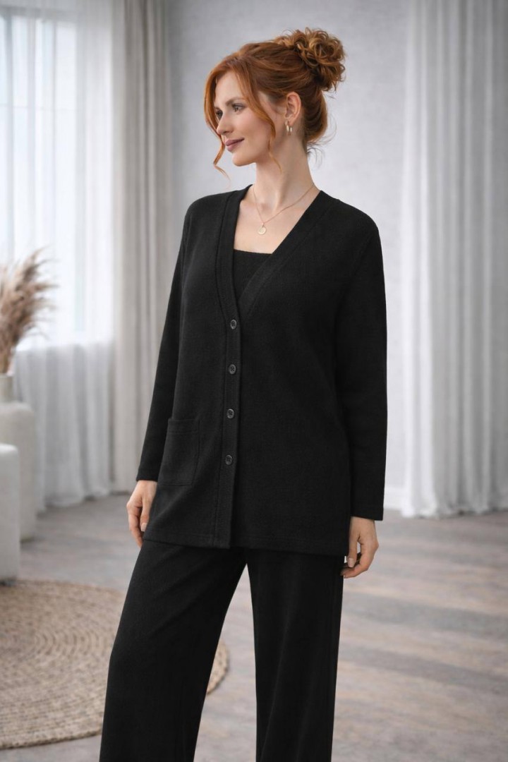 Ккостюм тройка с кардиганом EST-5968A930