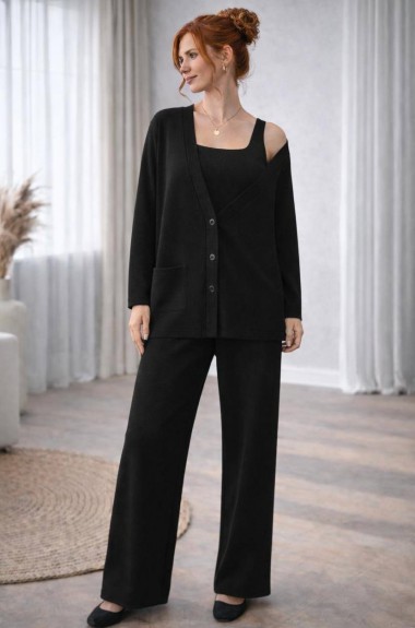Ккостюм тройка с кардиганом EST-5968A930