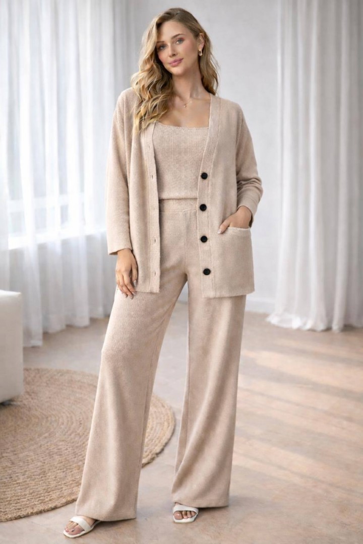 Ккостюм тройка с кардиганом EST-5968A930