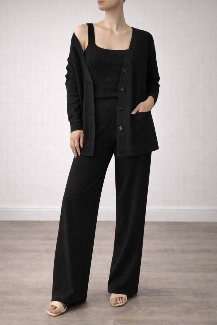 Ккостюм тройка с кардиганом EST-5968A930