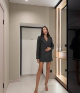 Подовжений жакет та стильні шорти DAD-249A830