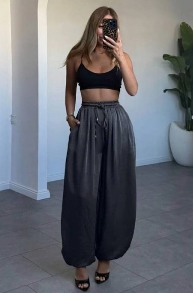 Удобные султанки с высокой талией KC-0532A570