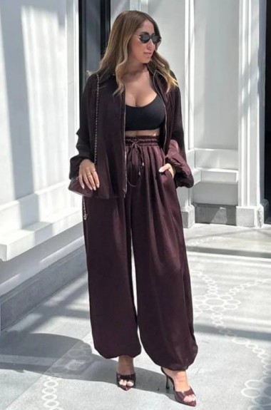 Удобные султанки с высокой талией KC-0532A570