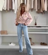 Женская куртка короткая  LOU-1380A980