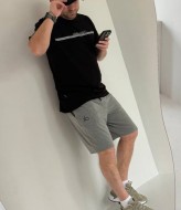 Мужской костюм футболка шорты  MUN-2095A899