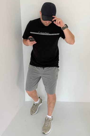 Мужской костюм футболка шорты  MUN-2095A899