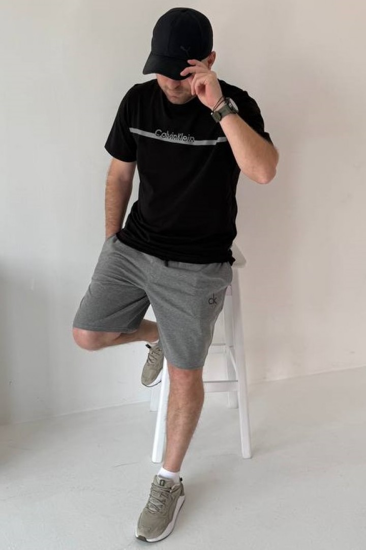 Мужской костюм футболка шорты  MUN-2095A899