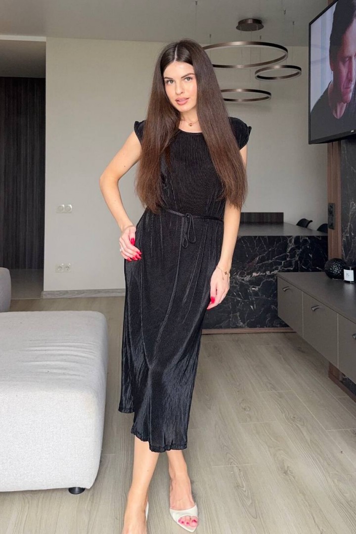 Платье плиссе  MIK-1623A330