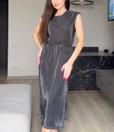 Платье плиссе  MIK-1623A330