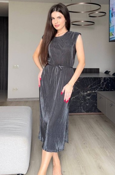 Платье плиссе  MIK-1623A330