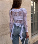 Кружевная блуза MIK-1660A310