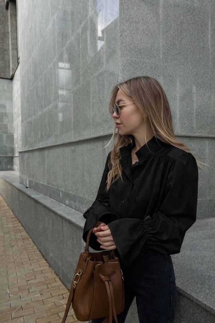 Сатинова сорочка NUL-7044A480