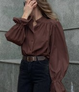 Сатинова сорочка NUL-7044A480